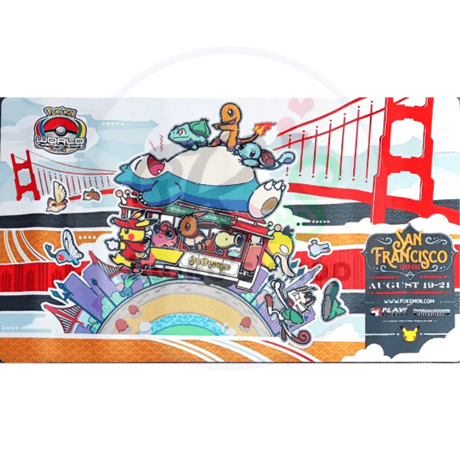 Pokemon Card 2016 World ChampionShips San Francisco Playmat [with outer bag]