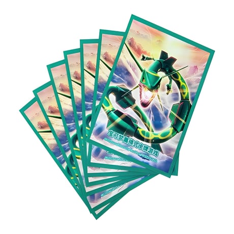 Simplified Chinese version of Hengkuu Shusse Rayquaza card sleeves (64 pieces)