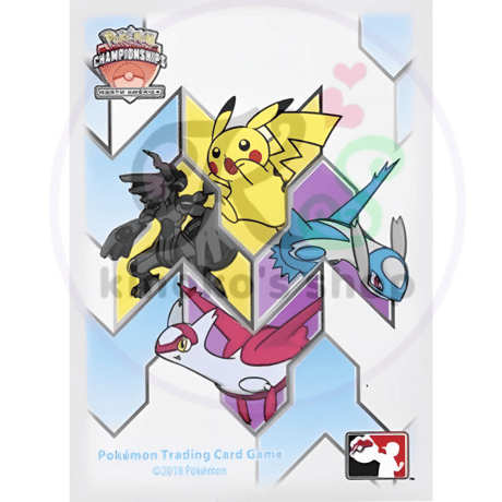 [Rose] International Championships Sleeves (Pikachu, Zekrom, Latias, Latios) (2018-2019)