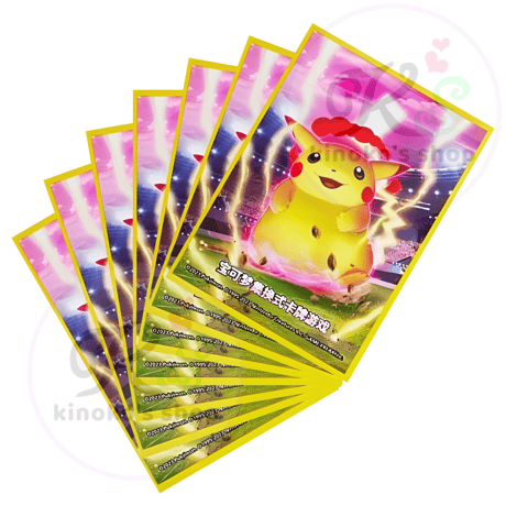 Simplified Chinese version of the Pikachu card sleeves (64 cards)