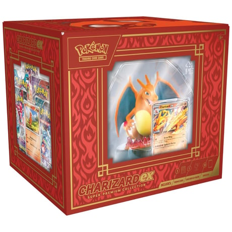 [The outer box may be crushed] Charizard EX Super Premium Collection