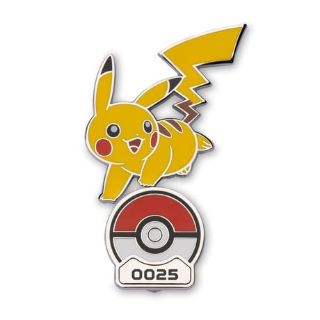 Pokemon Center Exclusive Pikachu Standing Pin