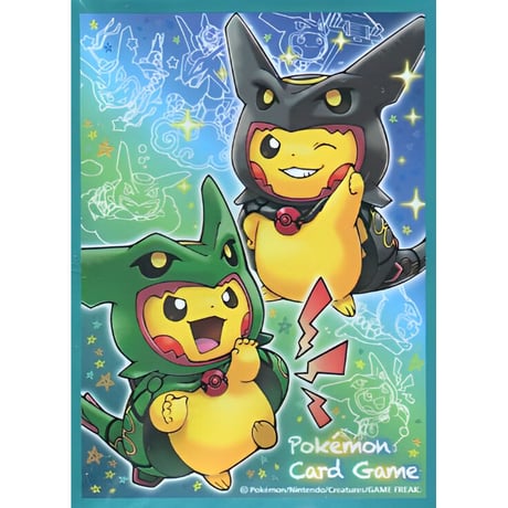 [Rose] Japanese edition BOX exclusive Rayquaza Pikachu wearing a poncho sleeve (2016)