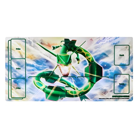 Simplified Chinese version Hengkuu Shusei Rayquaza Playmat