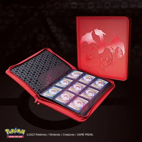 ポケモンカード Ultra Pro Elite Series リザードン 9ポケット  Zippered PRO バインダー