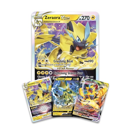 Pokemon Card Zeraora VMAX &amp; VSTAR Battle Box