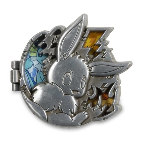 Pokemon Center Exclusive Eevee, Vaporeon, Jolteon, Flareon Evolution Pin