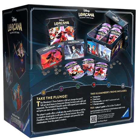 【箱潰れの場合がございます】ディズニー LORCANA Rise of the Floodborn Illumineer's Trove BOX