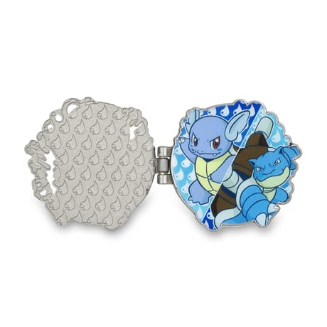 Pokemon Center Exclusive Squirtle, Wartortle, and Blastoise Evolution Pin