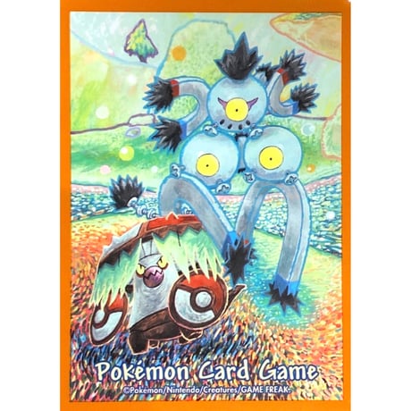 [Rose] Japanese version Pokemon Center/Gym exclusive Ancient/Future BOX Araburutake &amp; Sunanokegawa Sleeve (2024)