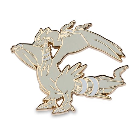 Pokemon Center exclusive Reshiram, Zekrom, and Kyurem pins