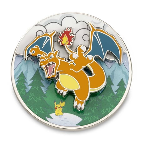 Pokemon Center Exclusive Charizard Flying High Pin