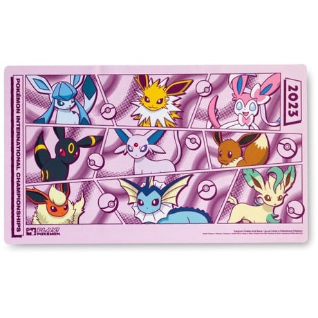 Pokemon Card 2023 Europe International Championships Playmat [with outer bag] (Pink)