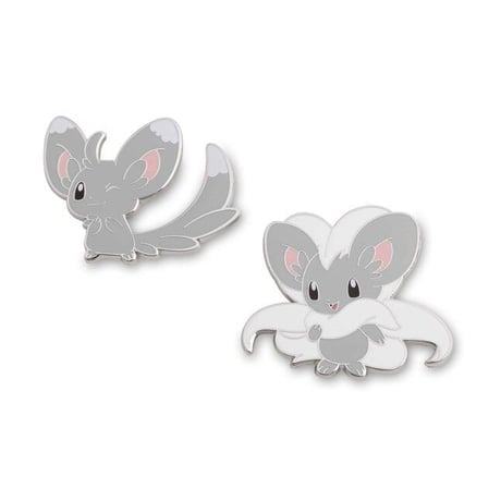 Pokémon Center Exclusive Chillarmy and Chirachino Pin