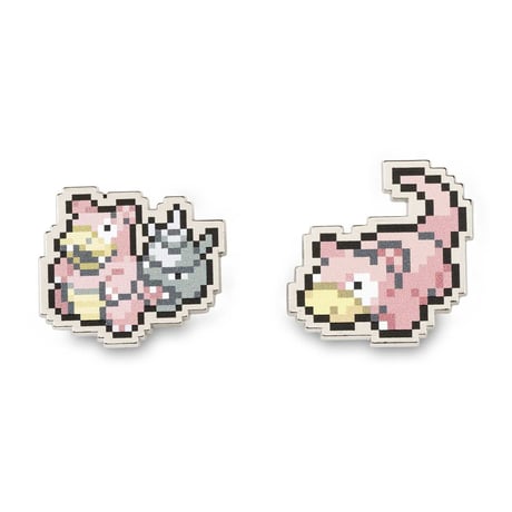 Pokémon Center Exclusive Slowpoke Pixel Pin