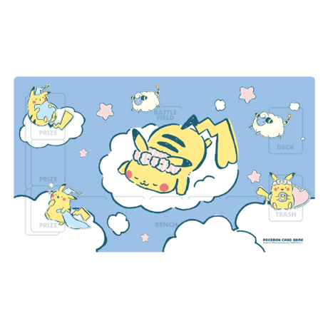 Korea exclusive Pokemon Pikachu in a dream playmat