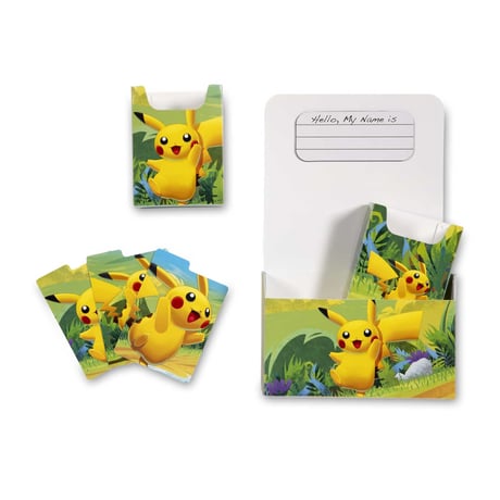 Pokemon Card Pikachu Adventure Double Deck Box