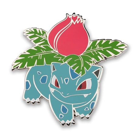 Pokémon Center Exclusive Ivysaur Pin