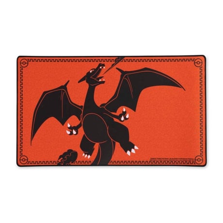 [Box may be crushed] Pokemon Card Scorching Charizard Premium Playmat