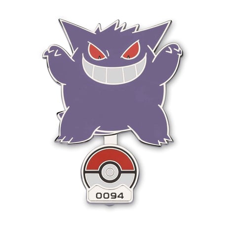 Pokemon Center Exclusive Gengar Standing Pin