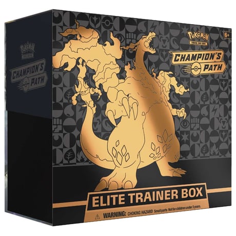 ポケモンカード  Champion's Path Elite Trainer Box 【キョダイマックス リザードン】