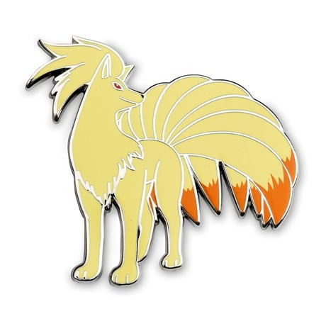 Pokemon Center Exclusive Ninetales Pin