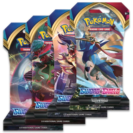 ポケモンカード Sword & Shield Sleeved ブースター パック