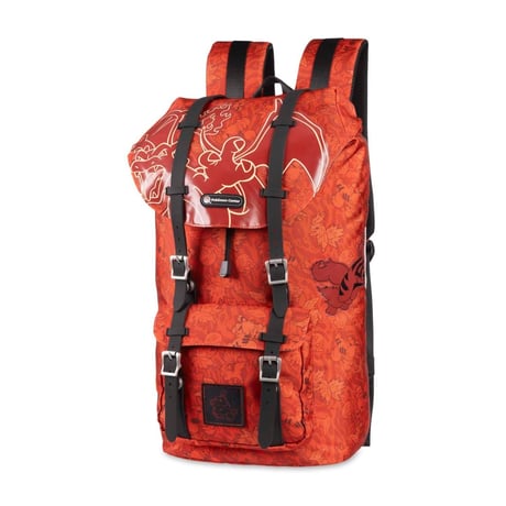 Pokemon Card Fire Forms Foldable Backpack [Charizard &amp; Arcanine]