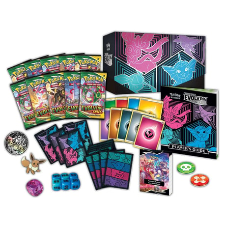 [Crushed Box] Pokémon Card Evolving Skies Pokémon Center Elite Trainer Box [Espeon, Vaporeon, Sylveon, Glaceon]