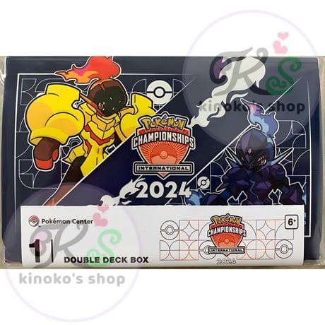 Pokémon Card 2024 Europe International Championships Double Deck Box [Glen Alma &amp; Sowblaze]