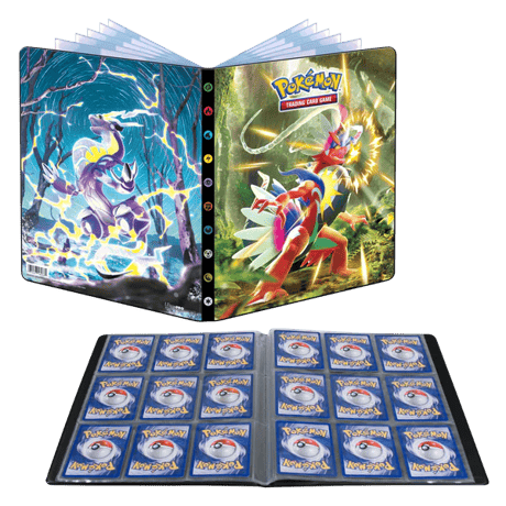 [9 Pockets] Pokemon Card Ultra Pro Card Album Scarlet and Violet [Coridon/Miraido]