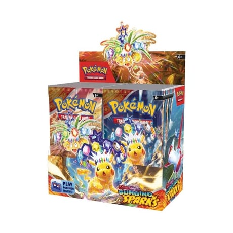 [Box may be crushed] Pokemon Card Surging Sparks Booster Box (36 Packs)