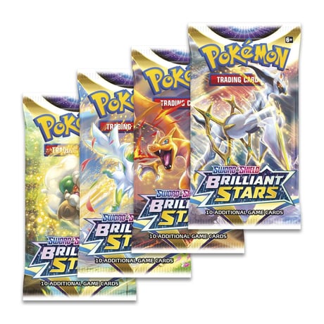 Pokemon Card Brilliant Stars Booster Pack