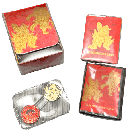 Taiwan exclusive Pokemon Urshifu reinforced box set supplies (sleeve, deck case &amp; divider, coin)