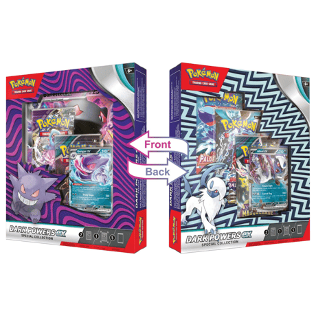 [The outer box may be crushed] Dark Powers ex Special Collection BOX (front Gengar, back Absol)