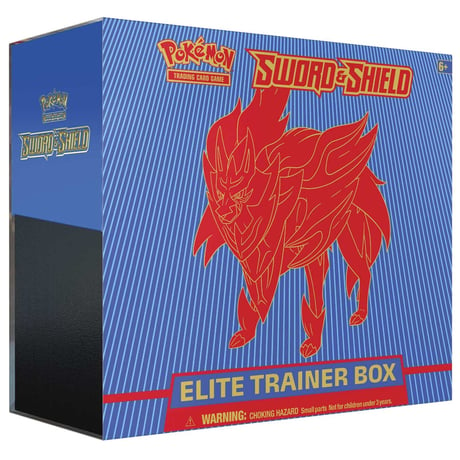 Pokemon Card Sword &amp; Shield Elite Trainer Box [Zamazenta]