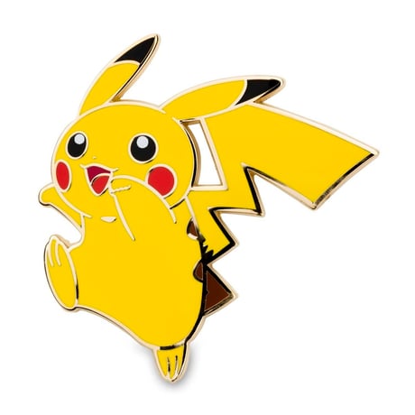 Pokemon Center exclusive Pikachu, Treeko, Torchic, and Mudkip pins