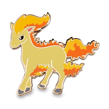 Pokemon Center Exclusive Ponyta Gallop Pin