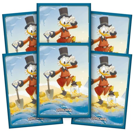 Disney LORCANA Scrooge McDuck Into the Inklands Sleeves (65 pieces)