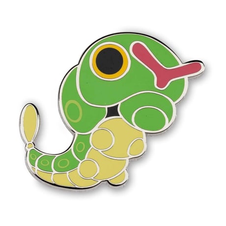 Pokemon Center Exclusive Caterpie Pin