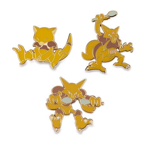 Pokemon Center Exclusive: Clefairy, Yungeller, and Alakazam Pins