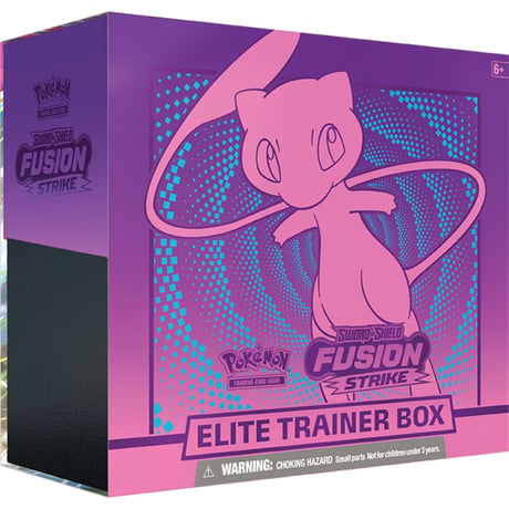 Pokemon Card Fusion Strike Elite Trainer Box [Mew]