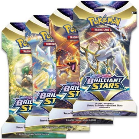 Pokemon Card Brilliant Stars Sleeved Booster Pack