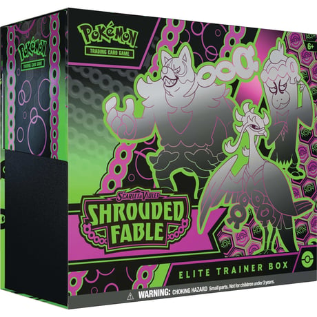 [Box may be crushed] Pokemon Card Shrouded Fable Elite Trainer Box [Kichikigisu, Iineinu, Mashimashira]