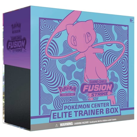 Pokémon Center Exclusive Fusion Strike Elite Trainer Box