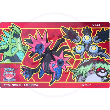 ポケモンカード 2024 North America International Championships STAFF プレイマット