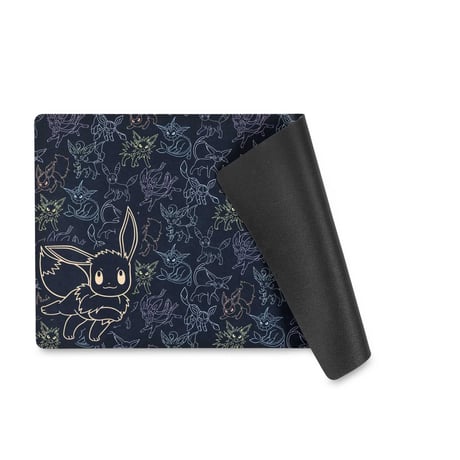 Pokemon Card Eevee and Evolution Playmat