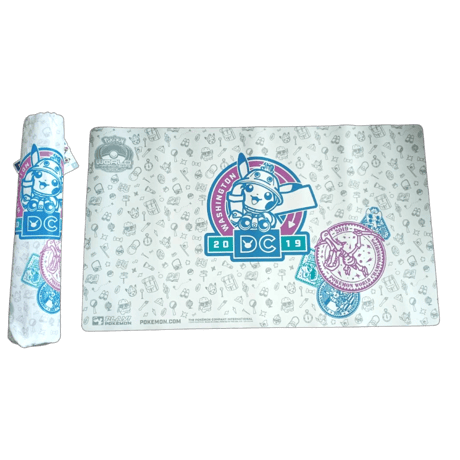 Pokemon Card 2019 World ChampionShips Washington DC Stamp Playmat [With outer bag]