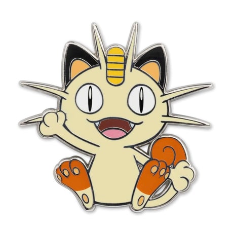 Pokemon Center Exclusive Meowth Pin