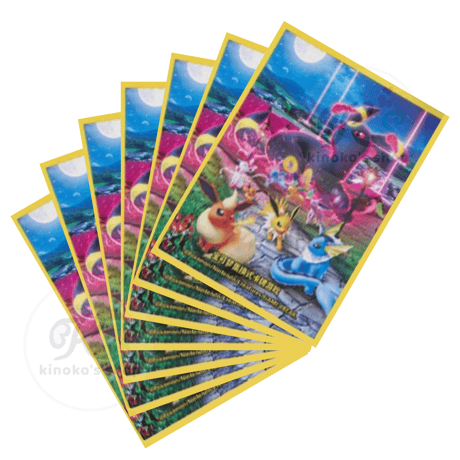 Simplified Chinese version of Jiu Cai Hui Ju Eevee card sleeves (64 pieces)